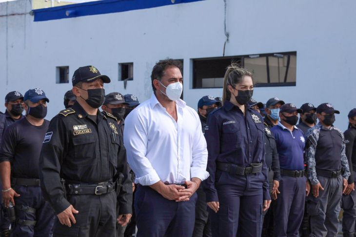 Tras relevo de Caamal Gutiérrez, restructuran Policía de Progreso